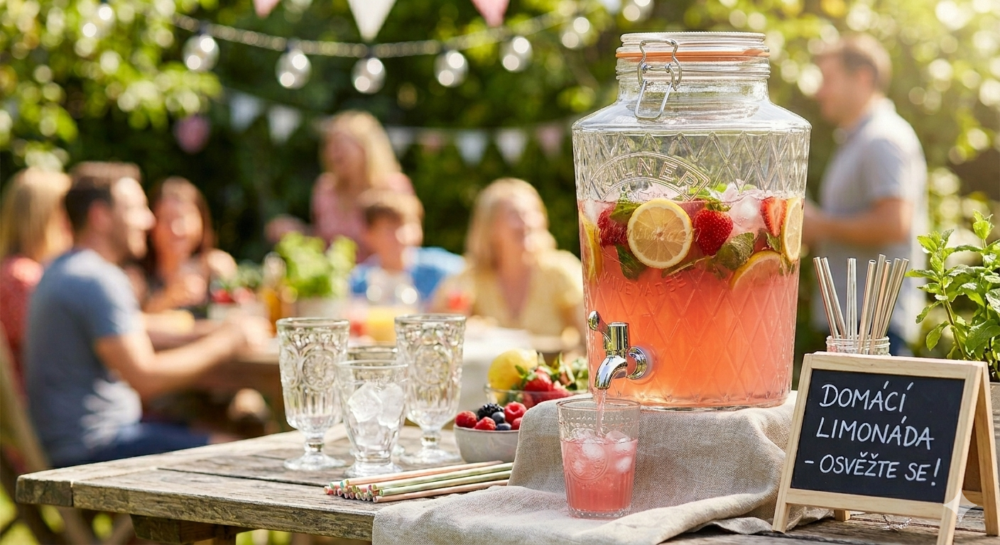 Kilner diamantovy soudek s nerez kohoutkem